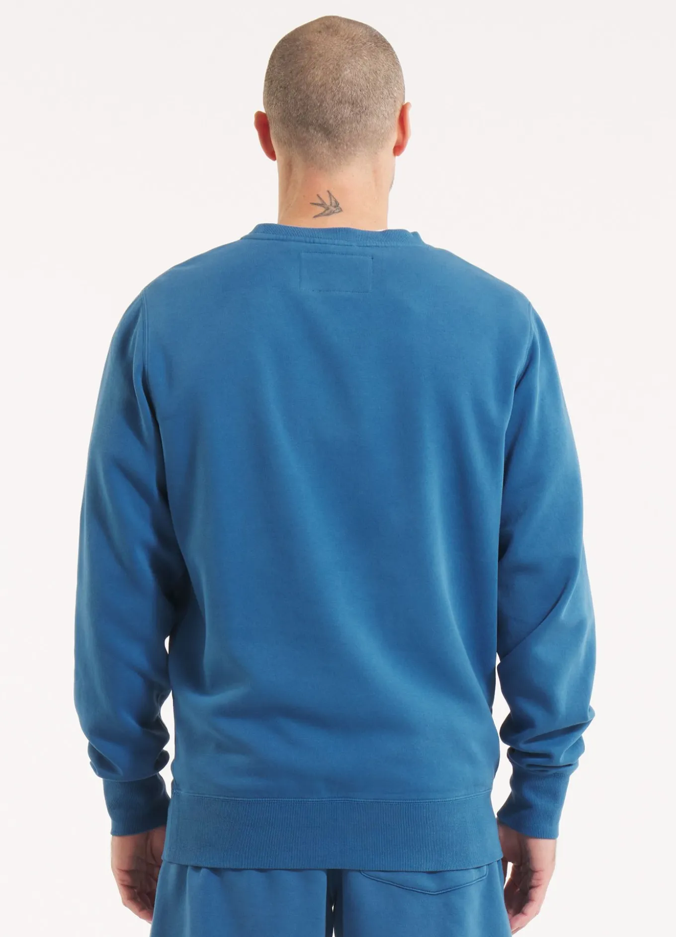 Men's Sweatshirt Washed Lancaster II - Shade blue