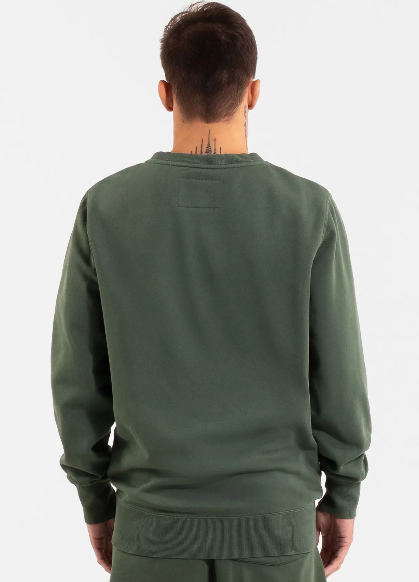Men's Sweatshirt Washed Lancaster II - Washed Green