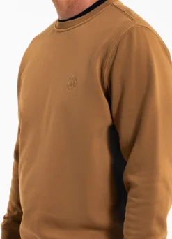 Men's Sweatshirt Washed Lancaster II - Honey yellow