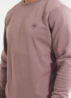 Men's Sweatshirt Washed Lancaster II - Burgundy