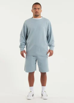 Men's Sweatshirt Washed Lancaster II - Washed blue