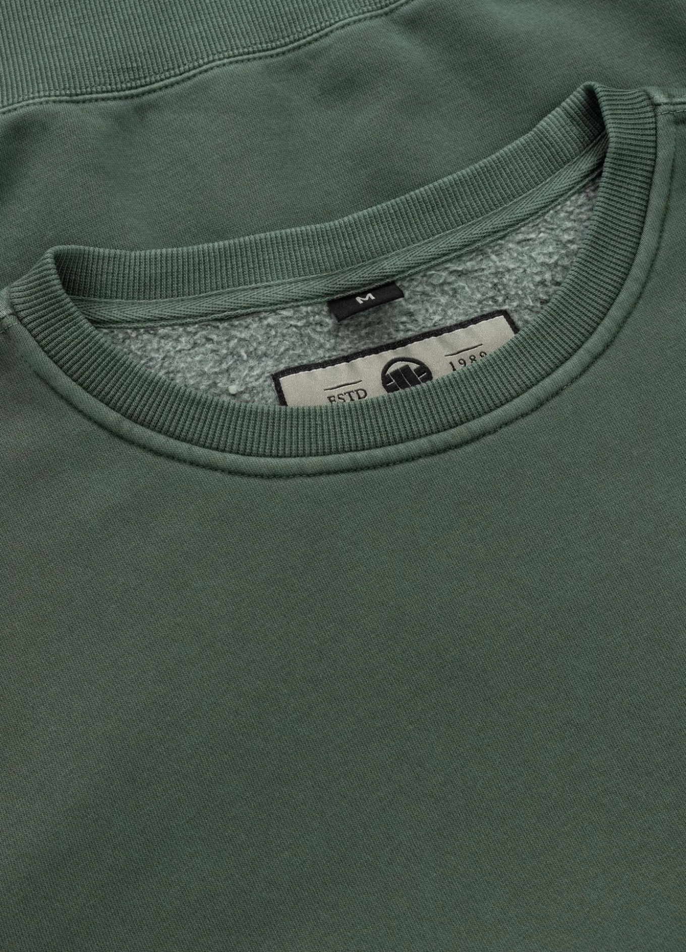 Men's Sweatshirt Washed Lancaster II - Washed Green