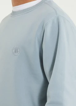 Men's Sweatshirt Washed Lancaster II - Washed blue