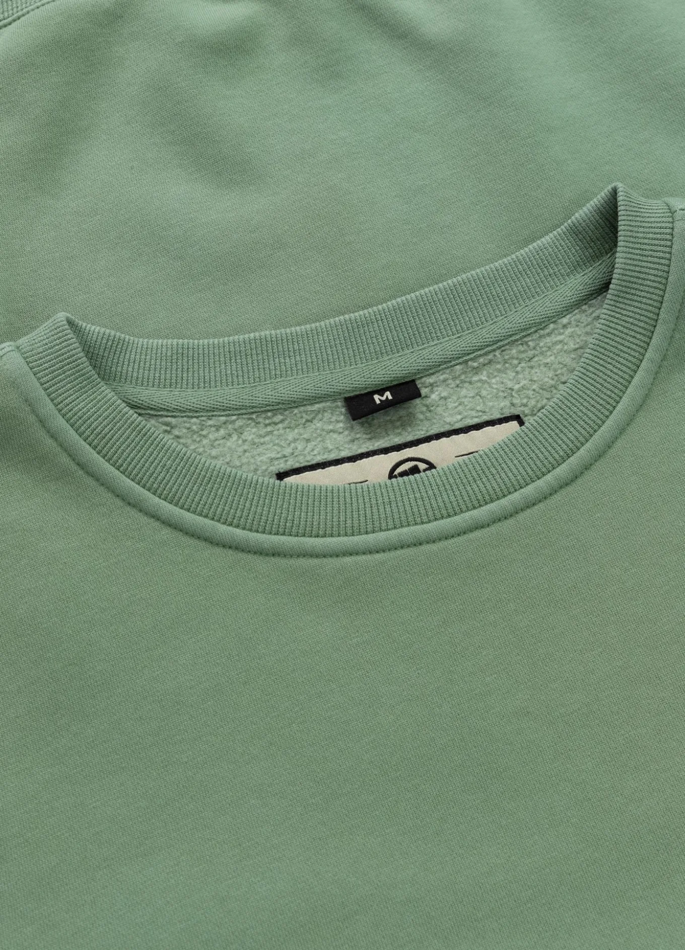 Men's Sweatshirt Washed Lancaster II - Sage green