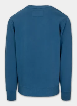Men's Sweatshirt Washed Lancaster II - Shade blue