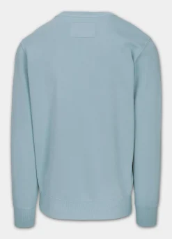 Men's Sweatshirt Washed Lancaster II - Washed blue