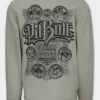 Men's Sweatshirt Washed MULTISPORT - Gray Harbour