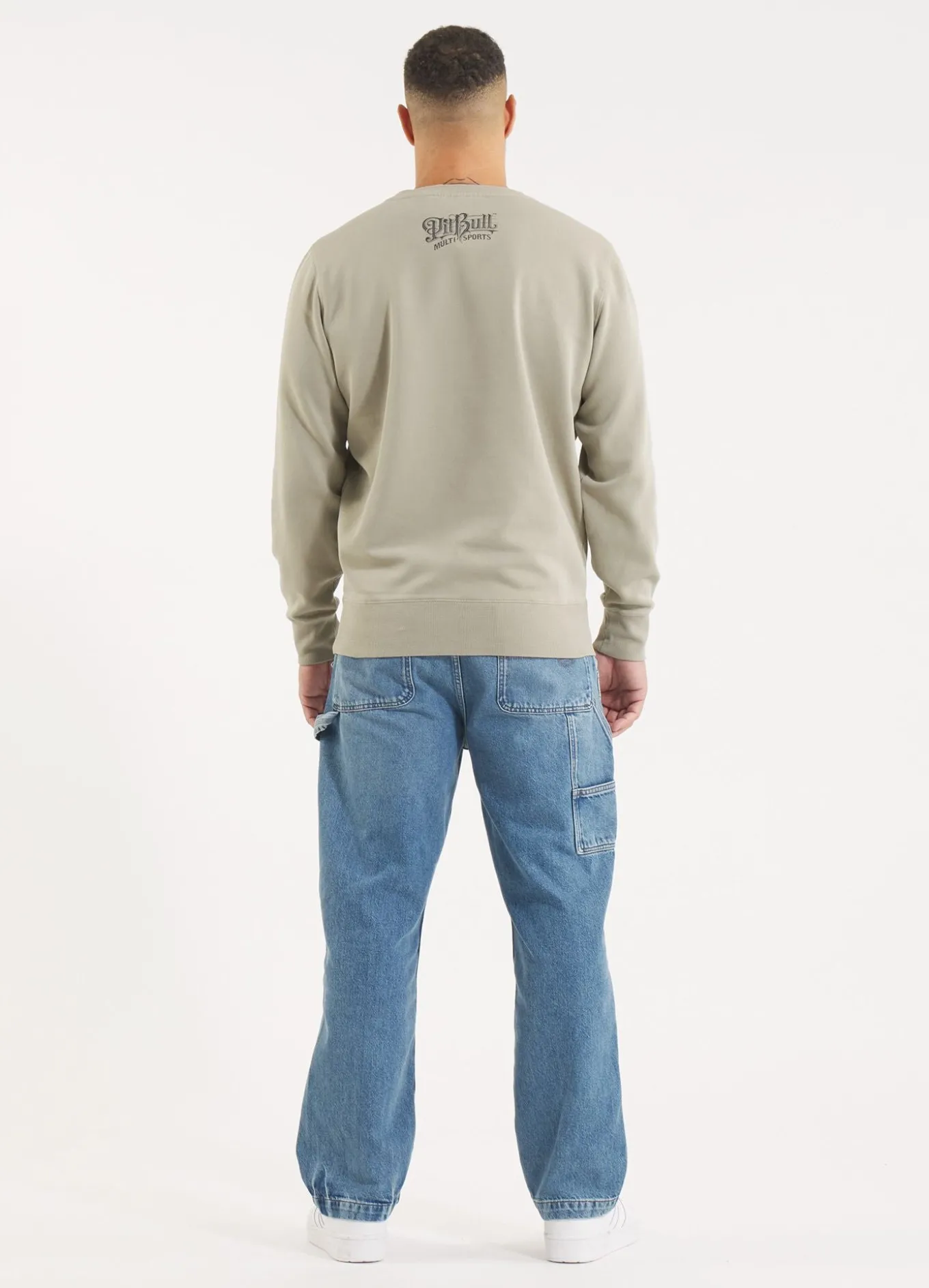 Men's Sweatshirt Washed MULTISPORT - Gray Harbour