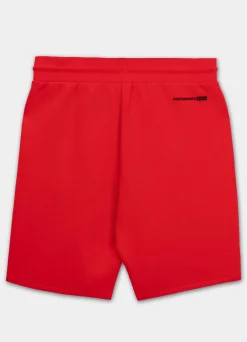 Men's Sweatshorts DOGWOOD - Fluo red