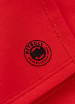 Men's Sweatshorts DOGWOOD - Fluo red