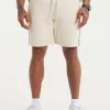 Men's Sweatshorts Oldschool POWERS - Offwhite