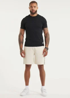 Men's Sweatshorts Oldschool POWERS - Offwhite
