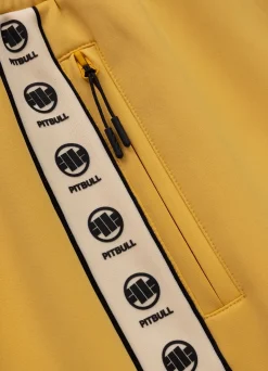 Men's Sweatshorts Oldschool POWERS - Yellow