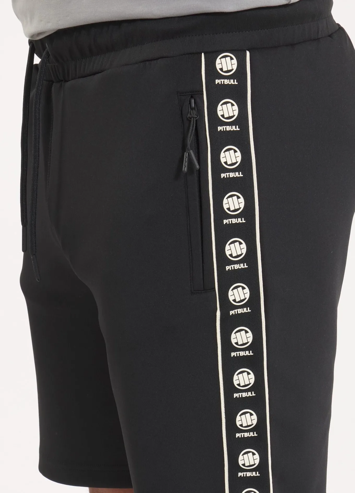 Men's Sweatshorts Oldschool POWERS - Black