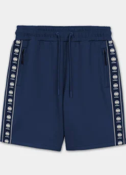 Men's Sweatshorts Oldschool POWERS - Blue