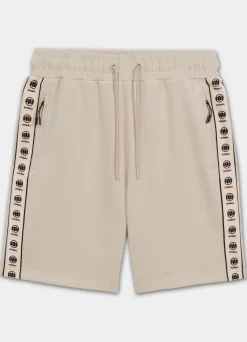 Men's Sweatshorts Oldschool POWERS - Offwhite