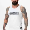 Men's Tank Top Rib BOXING - White