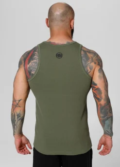 Men's Tank Top Rib BOXING - Olive