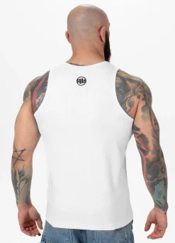 Men's Tank Top Rib BOXING - White