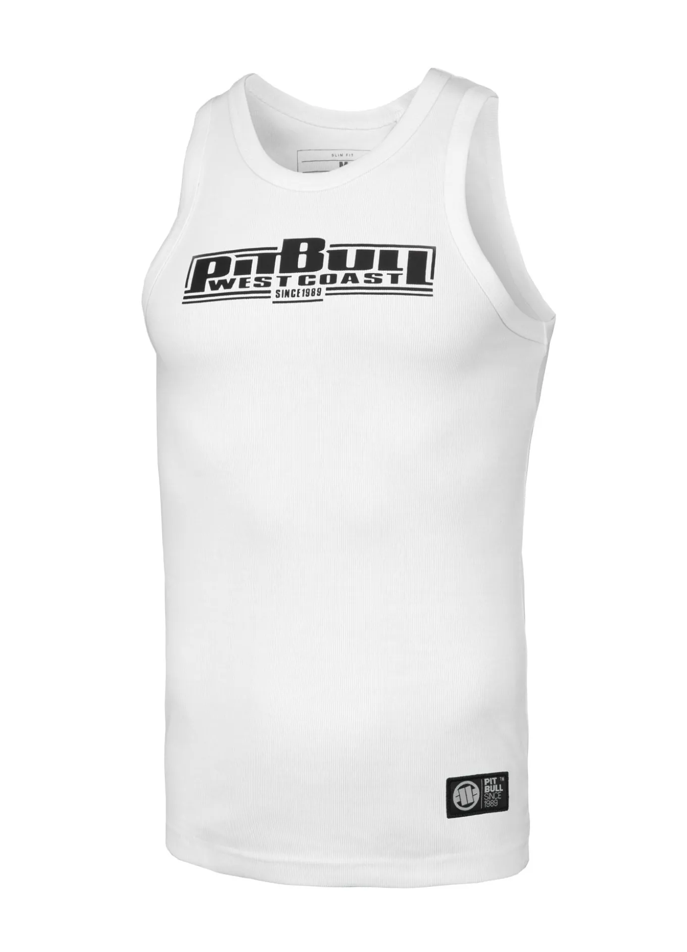 Men's Tank Top Rib BOXING - White