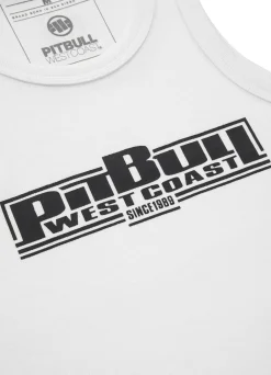 Men's Tank Top Rib BOXING - White