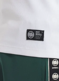 Men's Tank Top Rib SMALL LOGO - White
