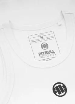 Men's Tank Top Rib SMALL LOGO - White