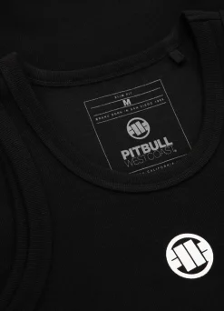 Men's Tank Top Rib SMALL LOGO - Black