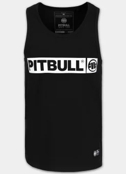 Men's Tank Top Slim Fit Hilltop - Black