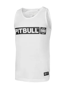 Men's Tank Top Slim Fit Hilltop - White