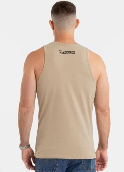 Men's Tank Top Slim Fit Hilltop - Sand
