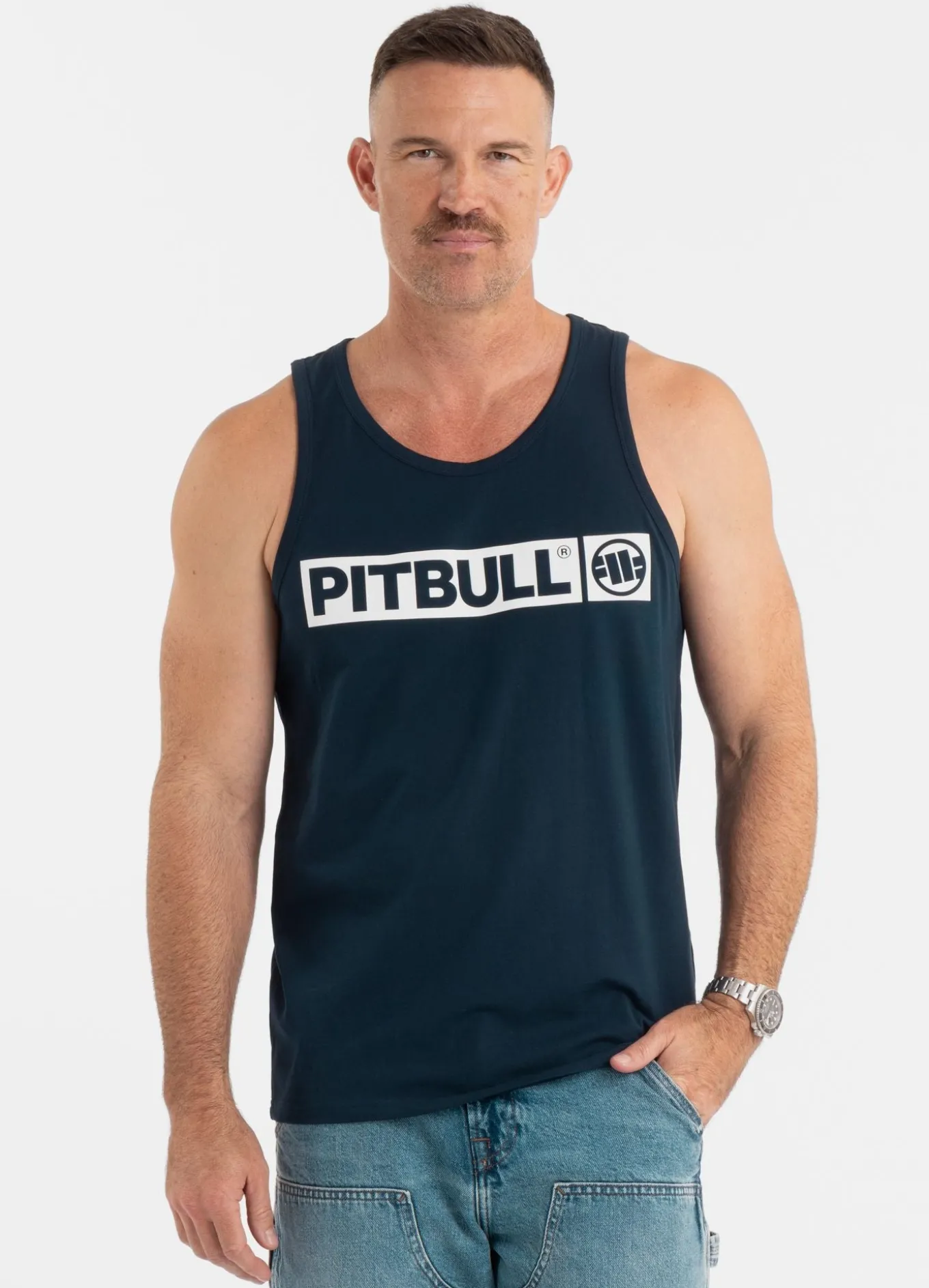 Men's Tank Top Slim Fit Hilltop - Sand