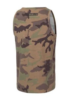 Men's Tank Top Slim Fit Hilltop - Woodland Camo