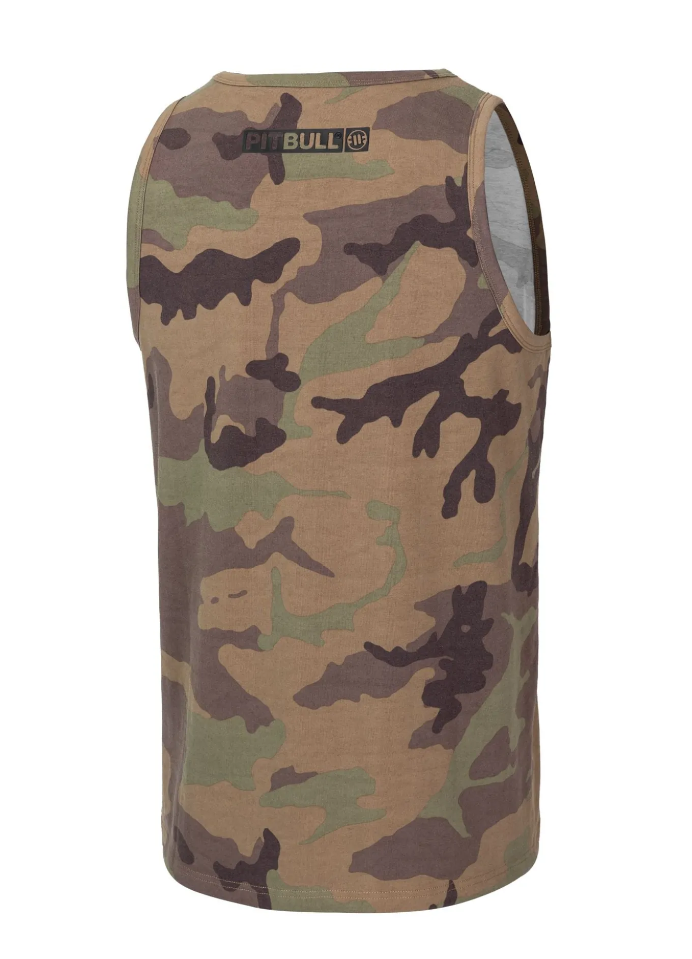 Men's Tank Top Slim Fit Hilltop - Woodland Camo