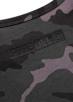 Men's Tank Top Slim Fit Hilltop - All Black Camo
