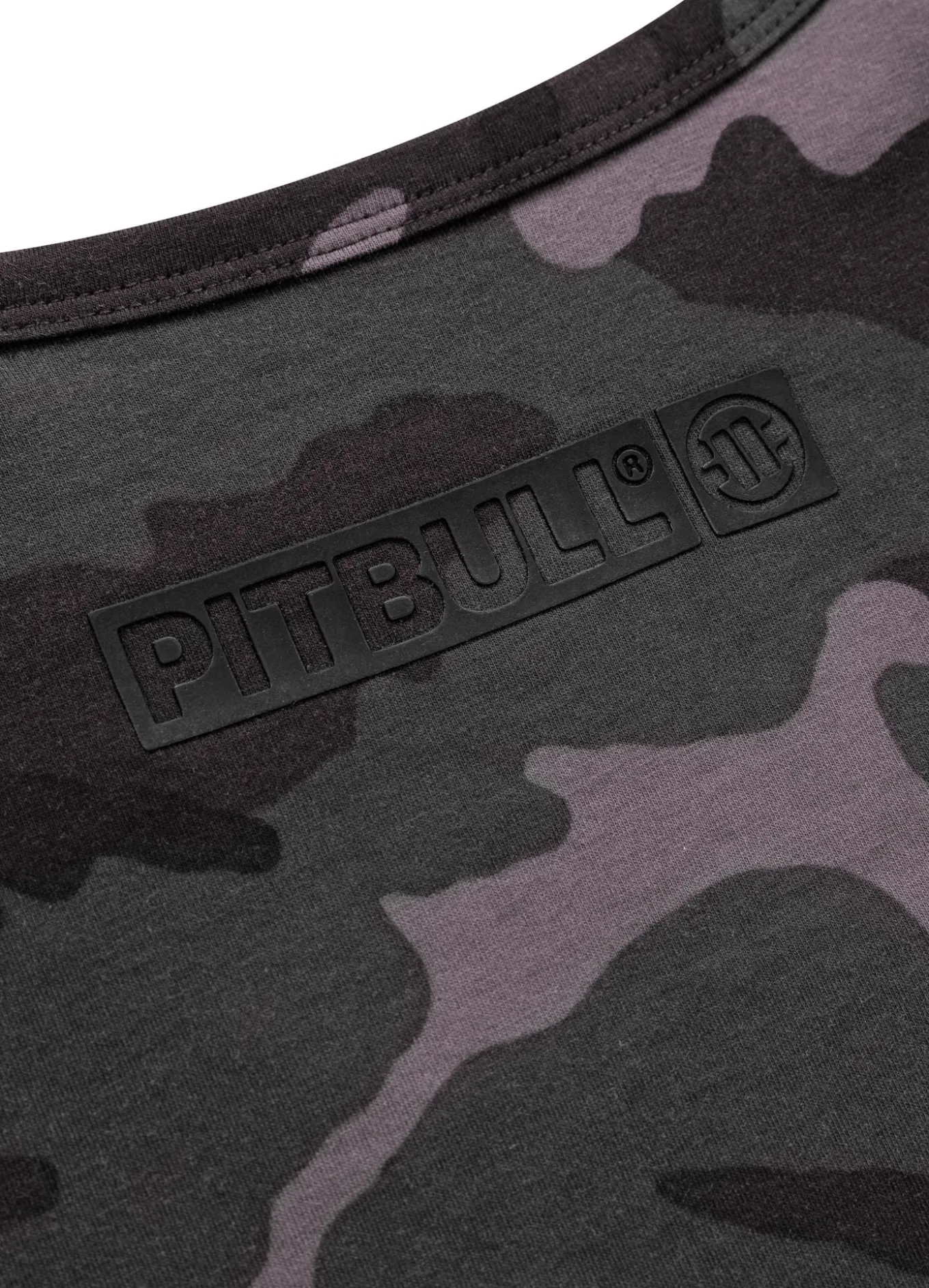 Men's Tank Top Slim Fit Hilltop - All Black Camo
