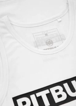 Men's Tank Top Slim Fit Hilltop - White