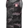 Men's Tank Top Slim Fit Small Hilltop - All Black Camo