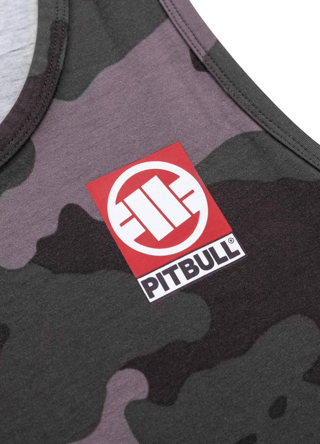 Men's Tank Top Slim Fit Small Hilltop - All Black Camo