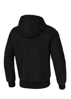 Men's transitional hooded jacket Crimson