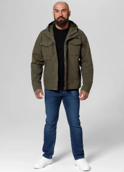 Men's transitional hooded jacket Fallon