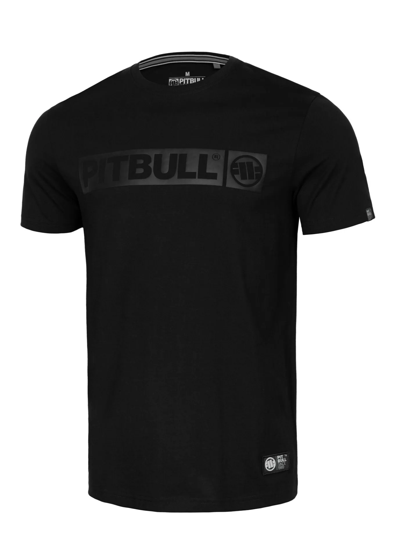 Men's T-Shirt All Black HILLTOP - Black
