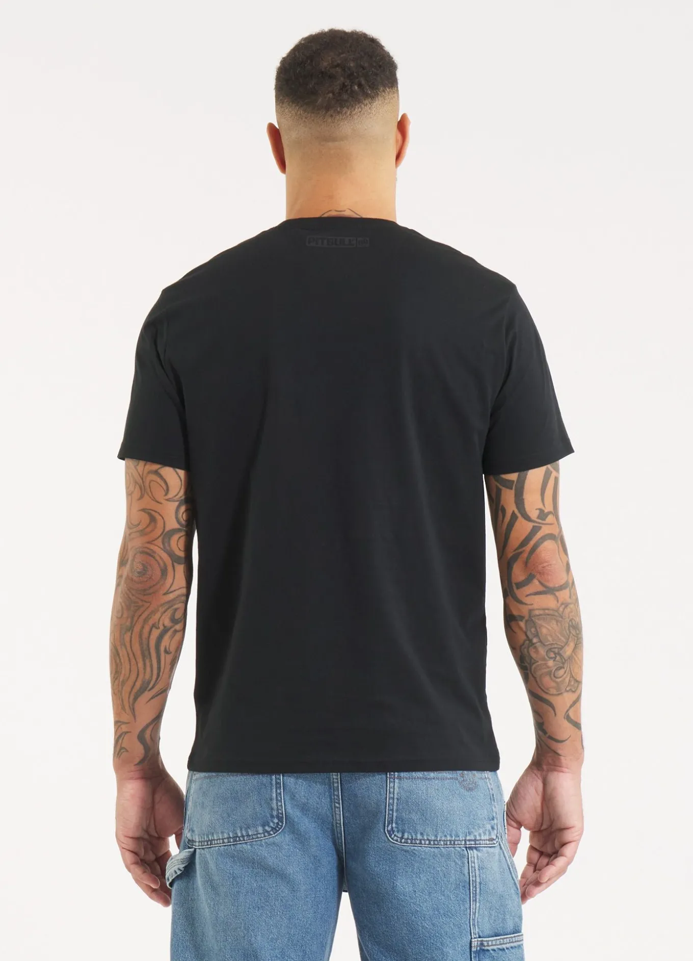 Men's T-Shirt All Black HILLTOP - Black