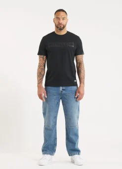 Men's T-Shirt All Black HILLTOP - Black