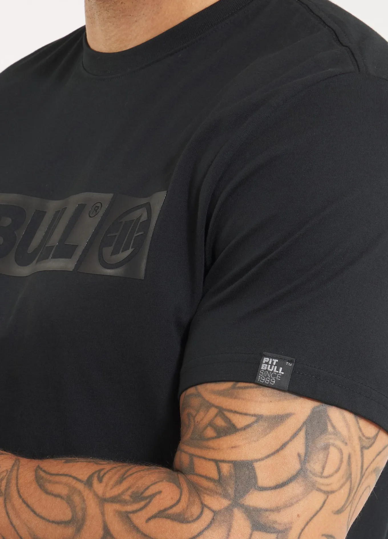 Men's T-Shirt All Black HILLTOP - Black