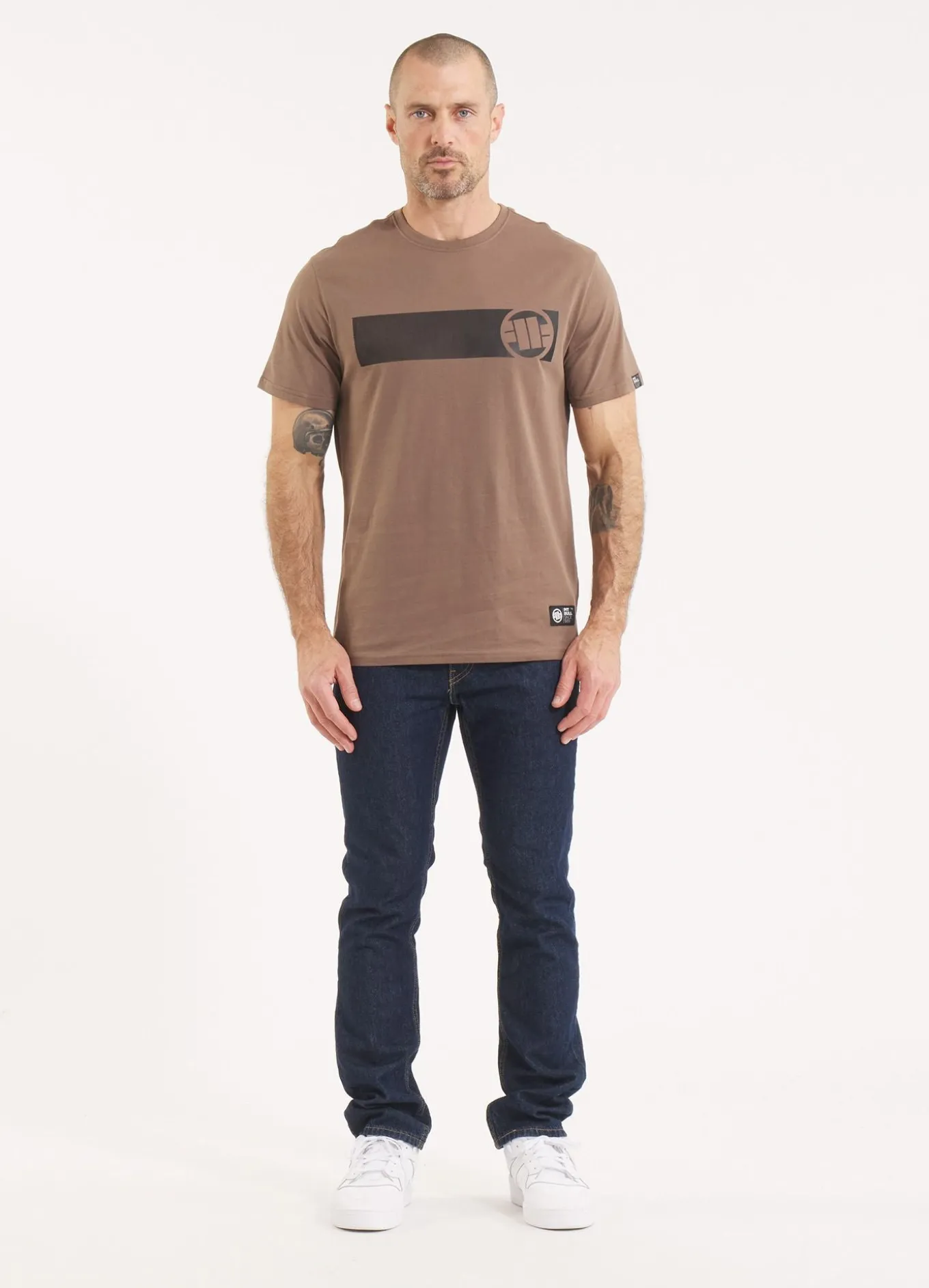 Men's T-Shirt CASINO - Dark brown