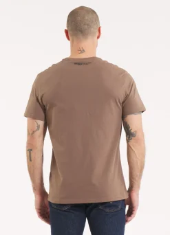 Men's T-Shirt CASINO - Dark brown