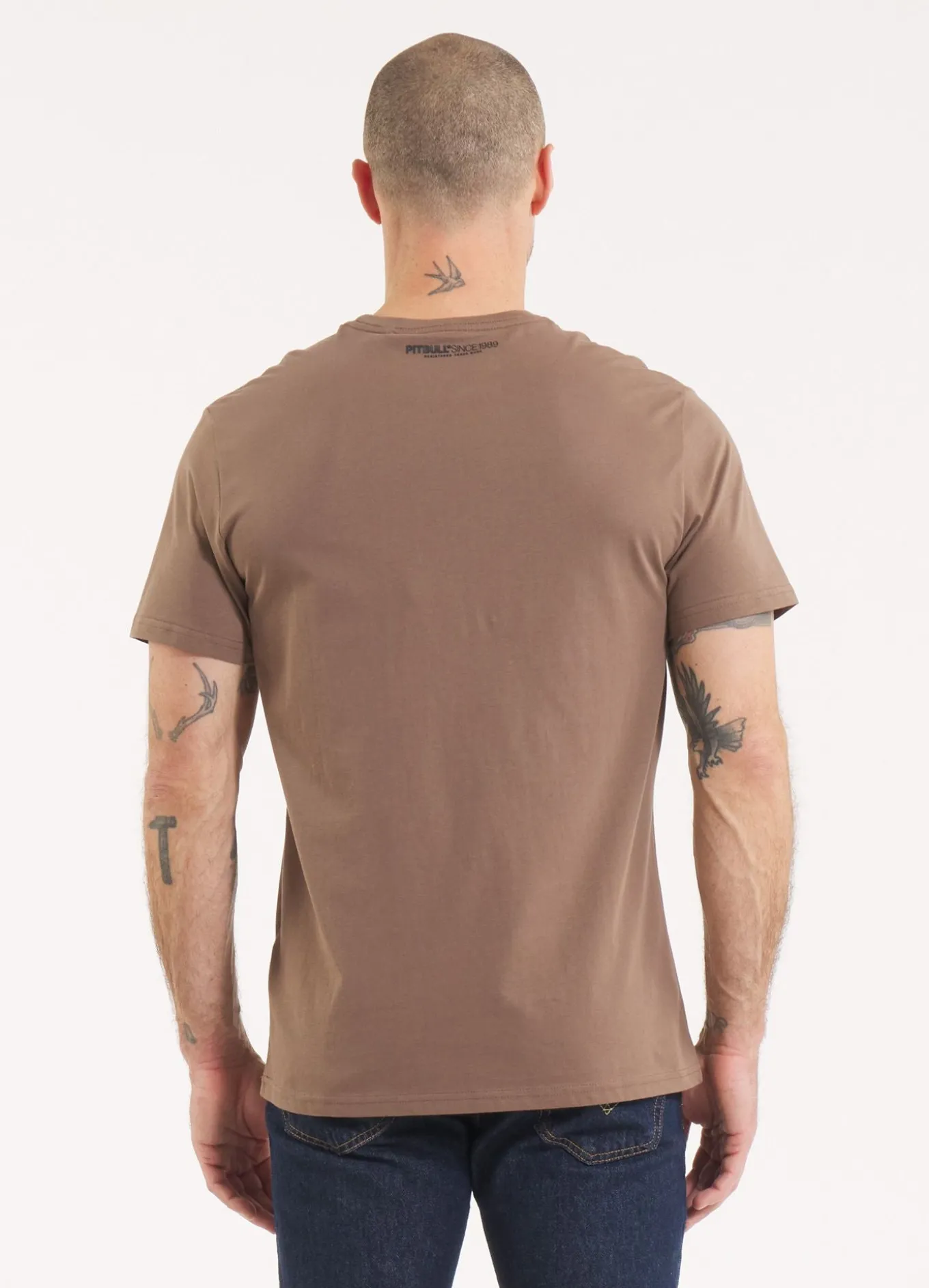 Men's T-Shirt CASINO - Dark brown