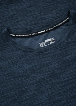 Men's T-Shirt Casual Sport Small Logo - Navy Melange