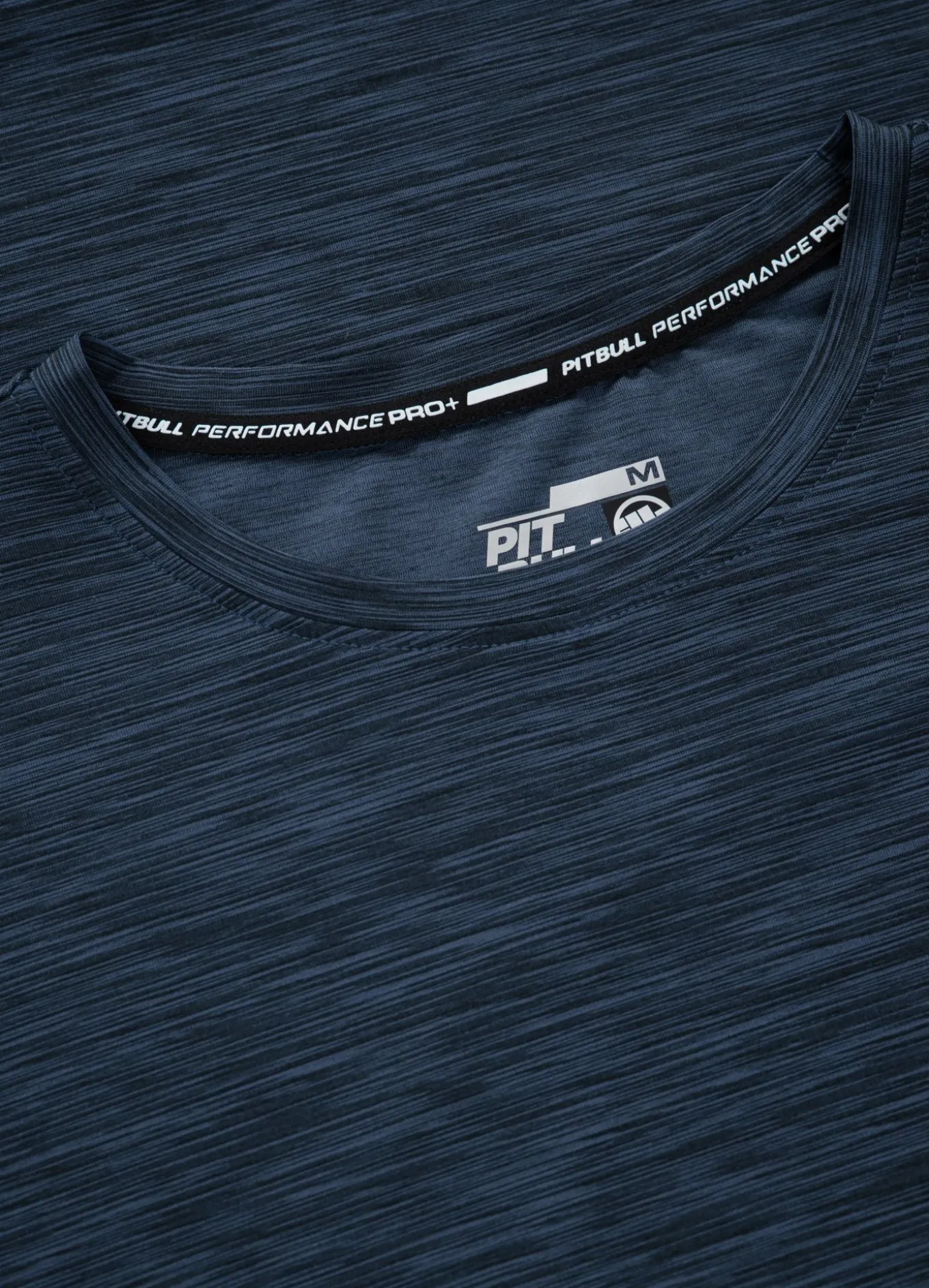 Men's T-Shirt Casual Sport Small Logo - Navy Melange